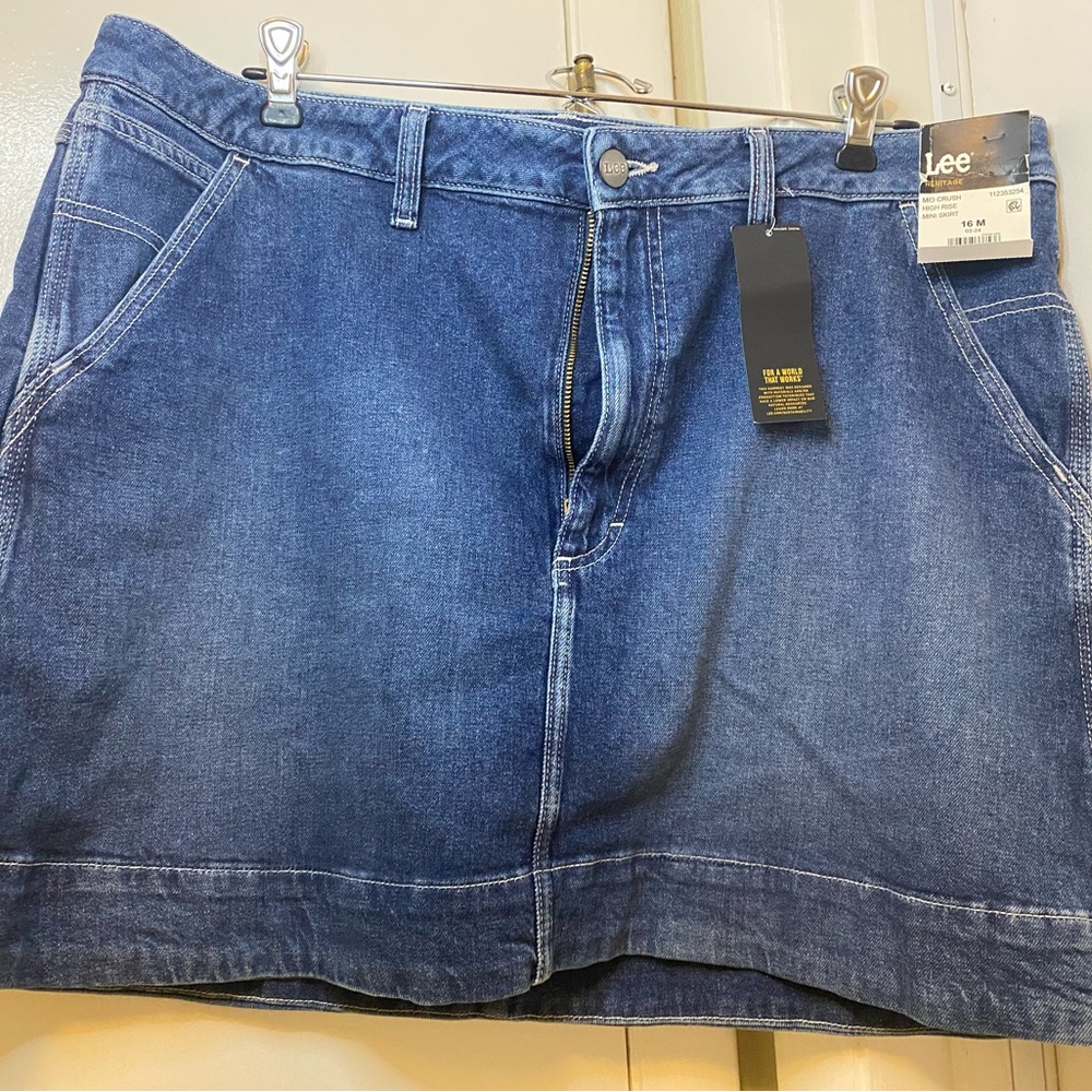 Lee Jean skirt size 16